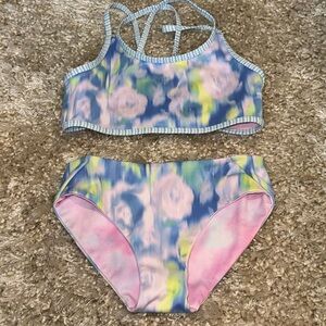 ZYIA Active Girls Hendrix Reversible Bathing Suit